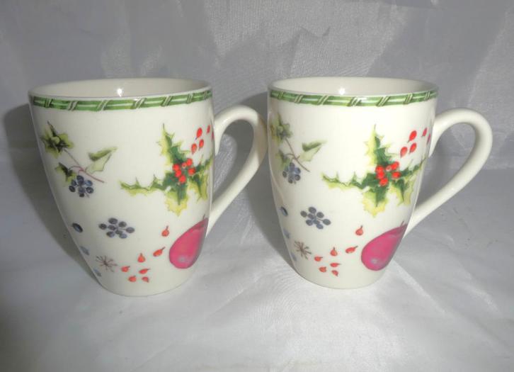 Janneke Brinkman-Salentijn (JBS) mokken Kerst 2009, Diversen, Kerst, Zo goed als nieuw, Ophalen of Verzenden