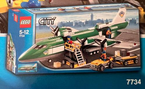 Lego 7734 City vrachtvliegtuig, Kinderen en Baby's, Speelgoed | Duplo en Lego, Zo goed als nieuw, Lego, Complete set, Ophalen of Verzenden