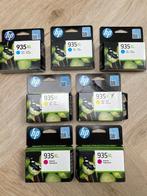 7 stuks nieuwe cartridges 935XL C-Y-M Grote Capaciteit!!, Ophalen of Verzenden, Nieuw, Cartridge, HP (ORIGINEEL)