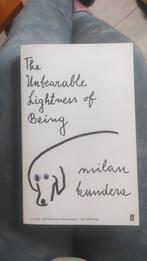 Milan Kundera book, the unbearable lightness of being, Ophalen of Verzenden, Zo goed als nieuw, Nederland