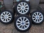FORD 16 INCH  FIESTA - BMAX VELGEN MET ZOMERBANDEN, Auto-onderdelen, Banden en Velgen, Ophalen, 16 inch, Banden en Velgen, 195 mm