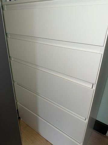 Lade kast ikea wit