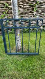 Mooi tuinhekje grijs, Tuin en Terras, Tuinhekken en Hekwerk, Ophalen, Zo goed als nieuw, IJzer, Sierhekwerk