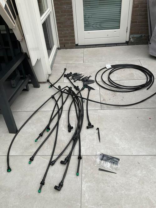 Druppelslang compleet voor bewatering tuin, Tuin en Terras, Druppelsystemen, Gebruikt, Ophalen of Verzenden