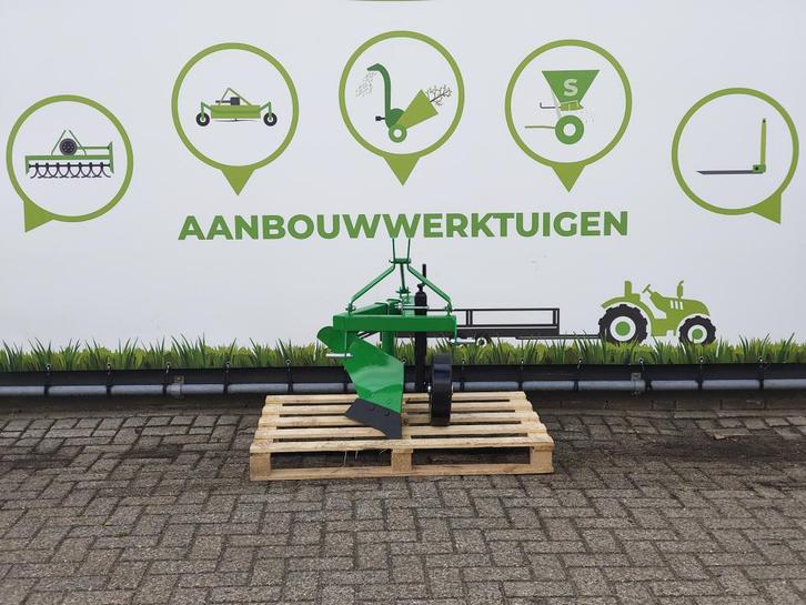 1 SCHAARS RONDGANGPLOEG, Tuin en Terras, Hand-tuingereedschap, Zo goed als nieuw, Cultivator, Ophalen of Verzenden