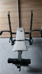 Halterbank, Sport en Fitness, Fitnessapparatuur, Ophalen, Zo goed als nieuw, Krachtstation