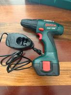Bosch PSR 1200 Accuboormachine + Oplader - Goede Staat, Doe-het-zelf en Verbouw, Gereedschap | Boormachines, Ophalen of Verzenden