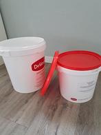 Emmers met sluitende deksels, Huis en Inrichting, Emmers, Ophalen of Verzenden, Zo goed als nieuw, Kunststof