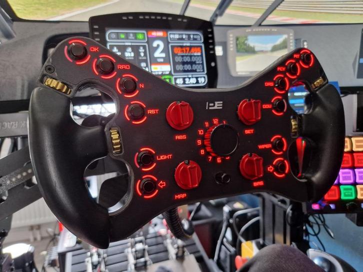 🏎️ Uniek FGT Pokornyi GT3 Sim Racing Stuurwiel (DIY) 🏎️, Computers en Software, Joysticks, Zo goed als nieuw, Ophalen of Verzenden