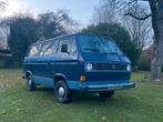 Volkswagen t3 1982 luchtgekoeld caravelle - zeer gave carros, Auto's, Automaat, 4 cilinders, Blauw, 70 pk