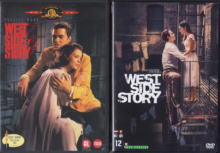 West Side Story (1961) + West Side Story (2021 Remake), Cd's en Dvd's, Dvd's | Overige Dvd's, Zo goed als nieuw, Alle leeftijden