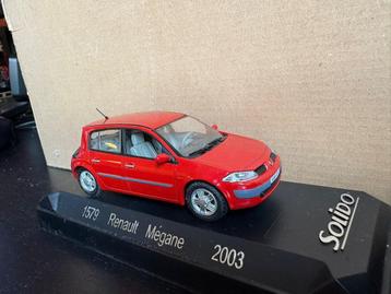 Renault Megane 2003 | Solido | Mint/Boxed beschikbaar voor biedingen