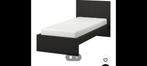 Malm, Ophalen, 90 cm, Eenpersoons, Wit