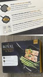 Royal van Kempen & Begeer Grillpan - Nieuw, Nieuw, Ophalen of Verzenden, Koekenpan of Braadpan, Gietijzer