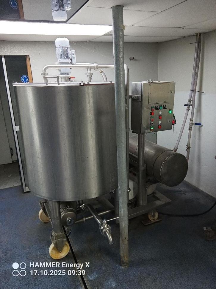 Roestvrijstalen Pasteur voor verwarmen, Doe-het-zelf en Verbouw, Gereedschap | Overige machines, Zo goed als nieuw, Ophalen