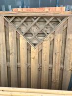 Schuttingdeel met driehoektrellis, Tuin en Terras, Schuttingen, Ophalen, 1 tot 2 meter, Minder dan 3 meter, Zo goed als nieuw