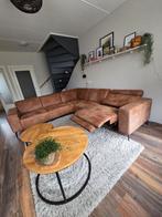 Hoekbank met elektrische relaxfunctie, Ophalen of Verzenden, Zo goed als nieuw, Stof, Modern