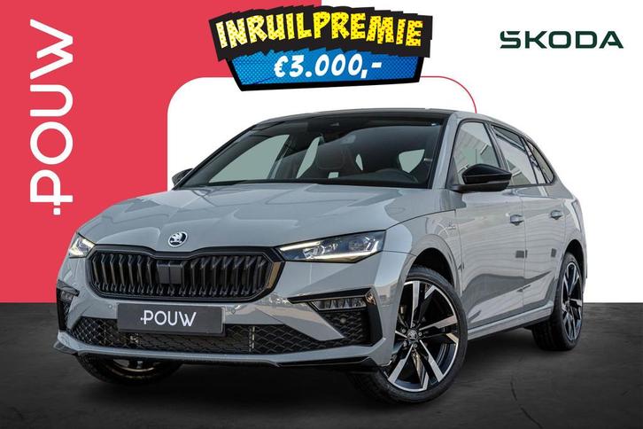 Skoda Scala 1.0 TSI 115pk DSG Monte Carlo | LMV 18'' | Achte, Auto's, Skoda, Bedrijf, Te koop, Scala, ABS, Achteruitrijcamera