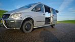 Mercedes-Benz Mercedes Vito 4X4 verlengt 2008 Camperkenteken, Auto's, Mercedes-Benz, Automaat, Stof, Zwart, Overige carrosserieën
