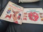 👉Papieren bloemdecoraties en Origami - Ideeën, Boeken, Hobby en Vrije tijd, Ophalen of Verzenden, Zo goed als nieuw