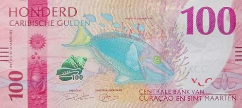 Curacao & St. Maarten 100 gulden 2025 UNC p.4 (nr 139), Postzegels en Munten, Bankbiljetten | Amerika, Los biljet, Midden-Amerika
