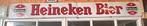 Emaille Heineken bord 3.90x48, Antiek en Kunst, Ophalen