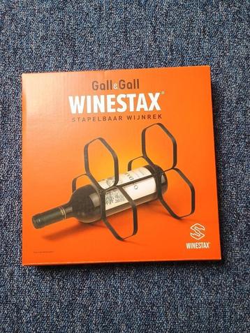 Wijnrek, stapelbaar, 9 stuks, nieuw beschikbaar voor biedingen