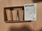 3x IKEA BRYNILEN Tafelpoot Set - Nieuw!, Tafelpoot, Minder dan 50 cm, Rond, Nieuw