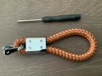KIA Sleutelhanger - Gevlochten Bruin - Nieuw, Ophalen of Verzenden, Nieuw