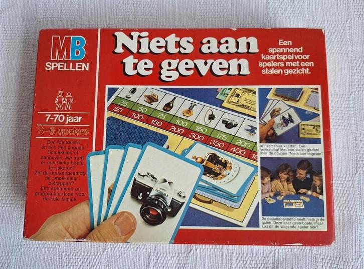 Niets aan te geven, Hobby en Vrije tijd, Gezelschapsspellen | Bordspellen, Gebruikt, Drie of vier spelers, Vijf spelers of meer