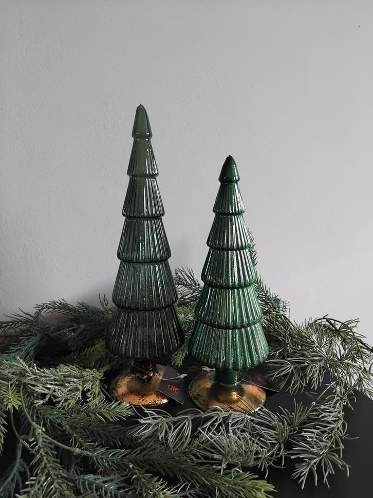 Twinkle Glazen Kerstboom Nieuw Daan Kromhout Groen, Diversen, Kerst, Nieuw, Ophalen of Verzenden