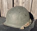 Stalen helm, Verzamelen, Militaria | Tweede Wereldoorlog, Ophalen of Verzenden, Landmacht, Nederland, Helm of Baret
