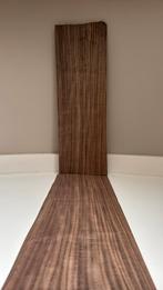 Notenhout fineer 61x20cm, Materiaal, Almelo, Nieuw, Fineer