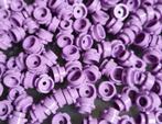 Lego 1x1 plate with flower, Lavender (per 100), Verzenden, Nieuw, Losse stenen, Lego