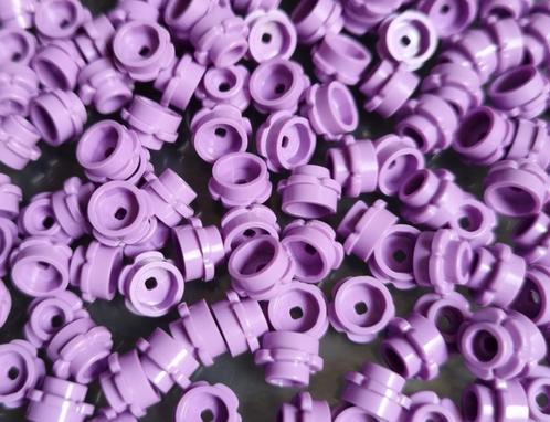 Lego 1x1 plate with flower, Lavender (per 100), Kinderen en Baby's, Speelgoed | Duplo en Lego, Nieuw, Lego, Losse stenen, Verzenden