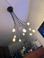 Halogeen Plafondlamp met 10 Kelkjes, Huis en Inrichting, Ophalen, Gebruikt, Metaal, Minder dan 50 cm