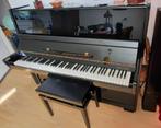 Tchaika Piano zwart hoogglans met pianokruk, Ophalen, Gebruikt, Zwart, Piano