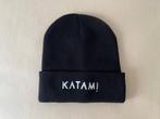 Black Embroidered Beanie, Ophalen of Verzenden, Zo goed als nieuw, 55 cm (S, 6⅞ inch) of minder, Hoed