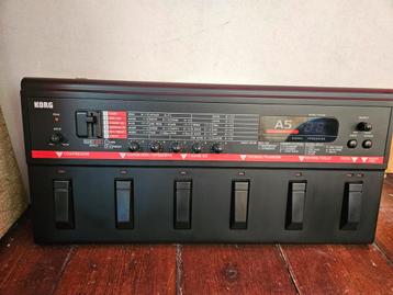 Korg A5 Compressor/Distortion/EQ/Chorus/Flanger/Reverb/Delay beschikbaar voor biedingen