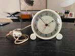 Metamec Electric Wekkerklok – Engeland – ca. 1955–1965, Ophalen of Verzenden, Zo goed als nieuw, Analoog, Wekker of Tafelklok