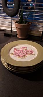 6x dinerbord Peony, Jet by ter Steege, Ophalen of Verzenden, Zo goed als nieuw, Bord(en), Overige stijlen