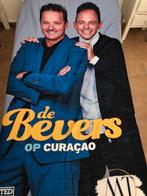 Een groot badlaken met print van de Bevers mt 180 x 100 cm., Huis en Inrichting, Ophalen of Verzenden, Nieuw, Blauw, Handdoek