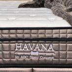 Opbergboxspring Havana Incl. Matras & Topper Dreambedden, Beige, Ophalen of Verzenden, 200 cm, Hotel Chique
