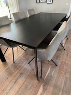 Topform eetstoelen met Extensa uitschuifbare tafel, Huis en Inrichting, Ophalen, 200 cm of meer, Zo goed als nieuw, Vijf personen of meer