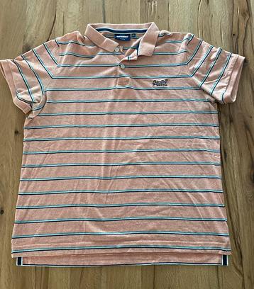 Superdry herenpolo koraal maat xxl 2xl xl beschikbaar voor biedingen