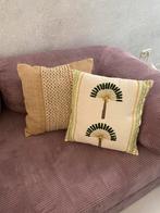 Nieuwe kussens KAS australia japandi palm boom beige cushion, Ophalen of Verzenden, Nieuw, Beige, Vierkant