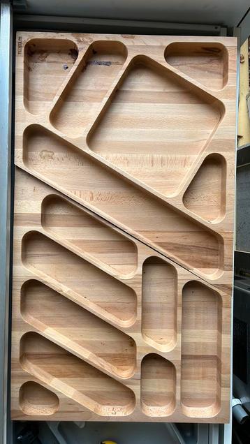 Essetre massief eiken houten lade inleg 82,5 cm