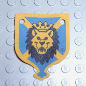 Lego Cloth Hanging 4 x 5 with Knights Kingdom Lion Head Patt beschikbaar voor biedingen