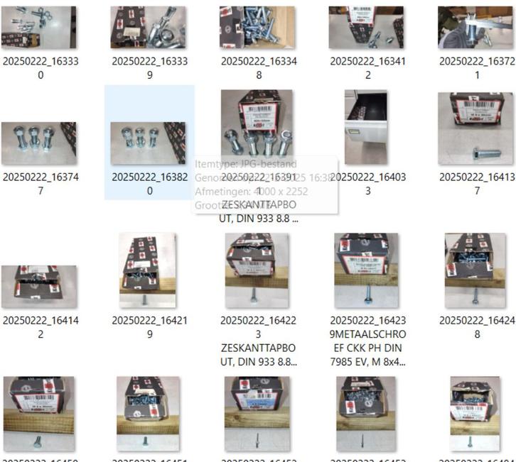 verschillende zeskanttapbout kelfort overgebleven materialen, Hobby en Vrije tijd, Knutselen, Nieuw, Materiaal, Ophalen of Verzenden