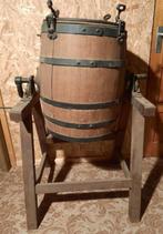 mooie karnton karnvat met onderstel boterton, Antiek en Kunst, Ophalen